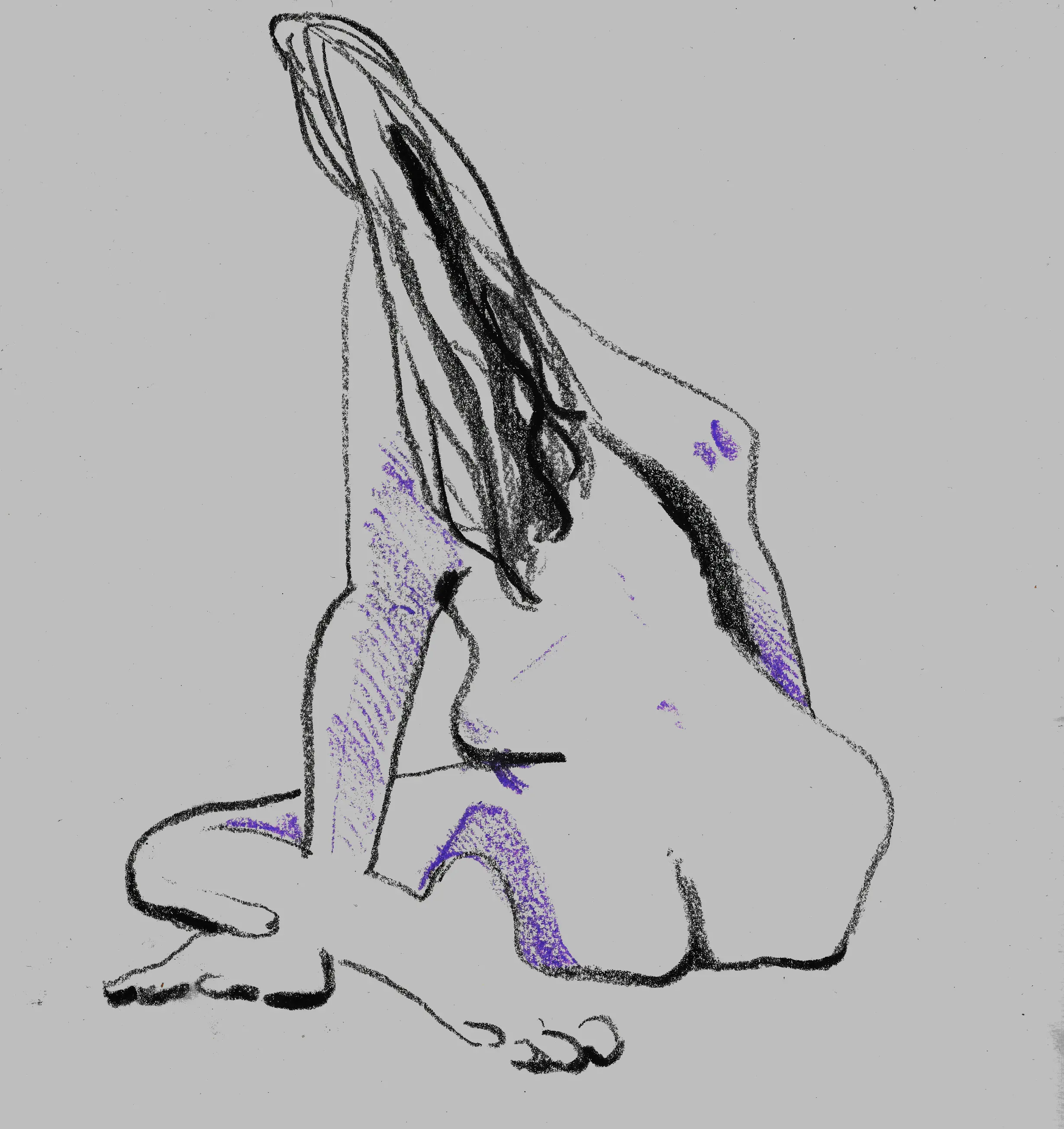 Hier befindet sich eine gottgleiche Aktzeichnung.